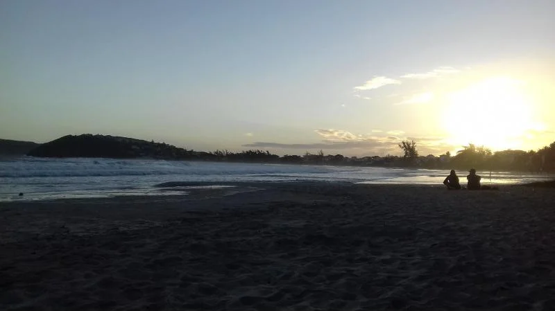 pôr do sol em Geribá
